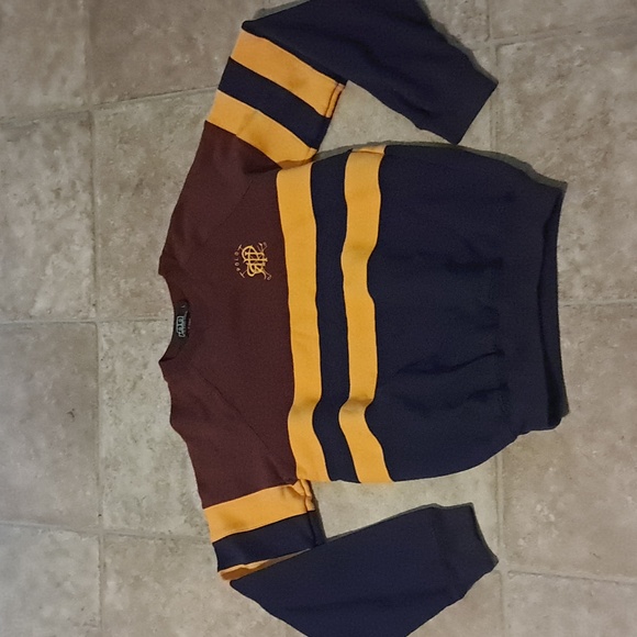 Polo Ralph Lauren Rugby Sweatshirt Size L NWOT Preppy Quiet Luxury Academia - Picture 1 of 8